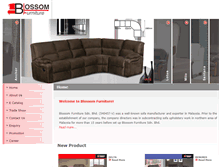 Tablet Screenshot of blossomfurniture.com